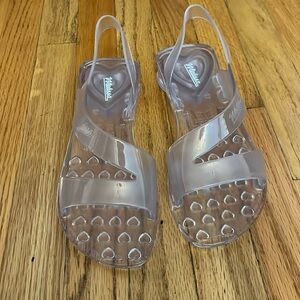 Melissa Paris, clear, jelly, sandals